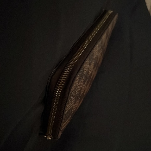 Louis Vuitton long zippy wallet Damier Ebene- used - Picture 3 of 5